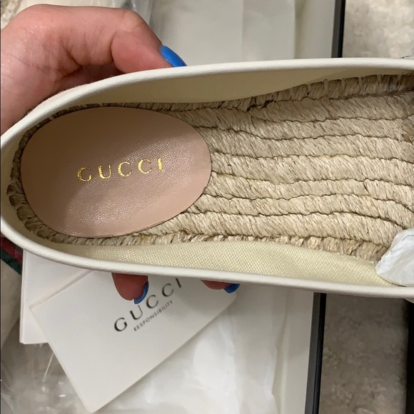 🎉HP🎉Gucci Pilar Gucci Print Espadrilles - Picture 8 of 8